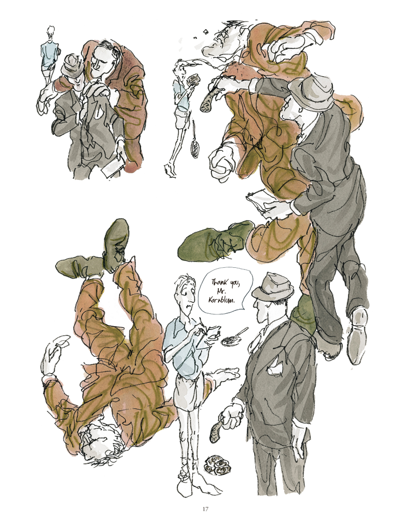 Reprinted from Cousin Joseph: A Graphic Novel by Jules Feiffer. Copyright (C) 2016 by Jules Feiffer. With permission of the publisher, Liveright Publishing Corporation. All rights reserved.